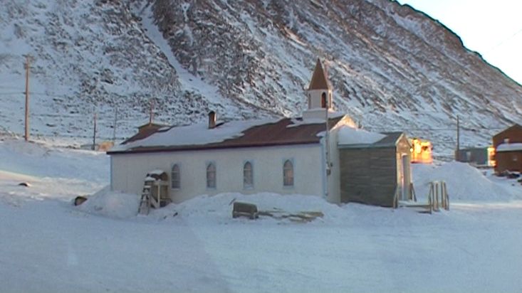 The Inuit village of Aujuittuq, 