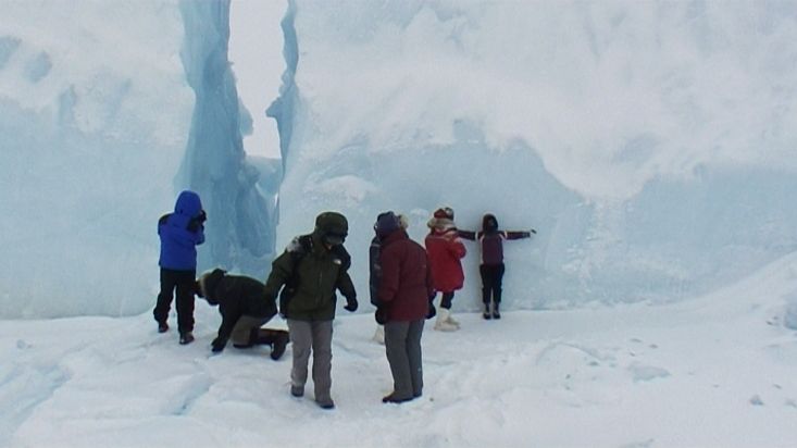 An iceberg in the Barrow strait - Nanoq 2007 expedition
