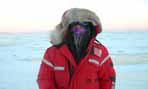 Ski crossing on the Great Slave Lake