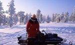 Great snowmobiling trip in Lapland