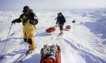 Ski expedition to the Magnetic North Pole