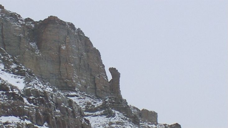 View of Elwin cove from hillside - Nanoq 2007 expedition